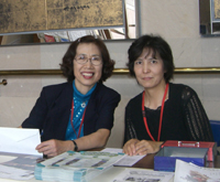 受付の溝口ママ＆長尾さん