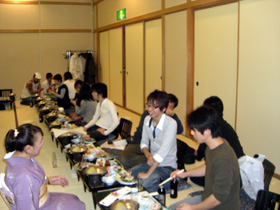 グランディの宴会場